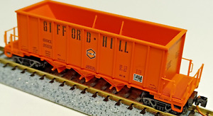 N-Scale Micro-Trains MTL #1250040 Gifford-Hill Inc 3-Bay Ortner Hopper GIHX 2023