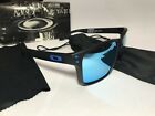 Oakley Sunglasses Polarized Holbrook Matte Black/Sapphire Blue Iridium USPS