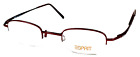 New ListingESPRIT 9207 031 NOS Burgundy Red/Black Half Rimless Eyeglasses Frame 43-23-140