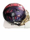 Deon Bush Signed Kansas City Super Bowl Mini Football Helmet (PIA And JSA) LVIII