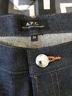 APC Petit New Standard Jeans Indigo Selvedge Dark Wash Raw - Size 34