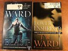 J.R. Ward Black Dagger Brotherhood Urban Fantasy Romance Fiction 2 PB Novel Lot