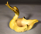 Vintage Swan Duck Goose Planter Dish Hull Art Pottery USA Complete Excellent