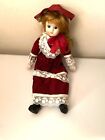 New Listingvintage porcelain doll in victorian costume