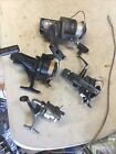 Lot of 4 Shimano Spinning Reels 1000,syncopate , Quick Fire, Ax