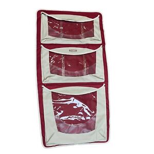 Rubbermaid Wrap N Craft Hanging Storage Organizer Wrapping Paper Bows Bags Cards