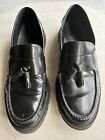 Cole Haan Men's Size 12 American Classics Tassel Black Loafer Style C36033