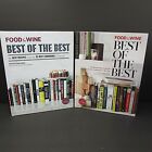 Food & Wine Best Of The Best Vol 16 17 Lot of 2 Cookbooks
