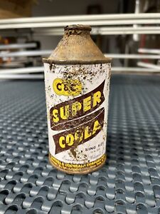 C&C Super Coola King Size Cone Top Soda Can New York, NY.