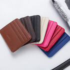 Womens Slim Card Wallet Small Credit Card Holder Leather Card Wallet Pocket Gift