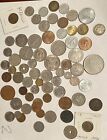 🔥Huge Lot Of 50+ Old Foreign Coins Various Countries & Dates Potential Silver 2