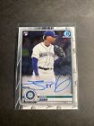 New Listing2020 Bowman Chrome Rookie AUTO Justin Dunn Mariners/Reds