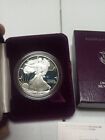 1986-S American Proof Silver Eagle Coin (Original Box & COA)