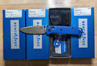 NEW Benchmade Bugout 535 Knife, Silver S30V Blade, 🦋 Blue G-10 Handle  ☀️NIB☀️