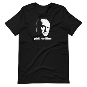 PHIL COLLINS Artwork Graphic Tee Shirt Unisex t-shirt