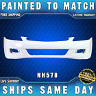 NEW Painted NH578 White Front Bumper Cover for 2006 2007 Honda Accord Sedan 4dr (For: 2007 Honda Accord)
