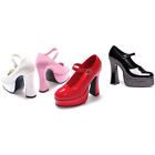 Ellie Mary Jane Round Toe Platform Chunky High Heels Adult Women Shoes 557/EDEN