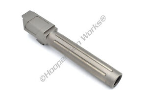 HGW Titan Match Barrel for Glock 21 G21 45 ACP Fluted Pocketed Stock Length S...