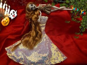 Once Upon A Zombie RAPUNZEL DOLL HEAD & WHITE DRESS ONLY