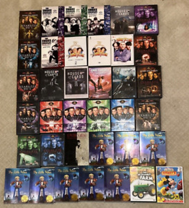 Wholesale Lot of 37 DVD's Scarface Stargate House of Cards Three Stooges + More