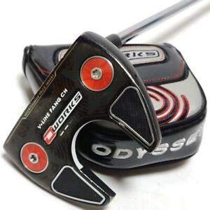 Odyssey Oworks V-Line Fang Putter With Head Cover