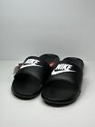 Nike Victori One Black White Slip On Slide Sandals CN9675-002 Men's Size 12 & 13