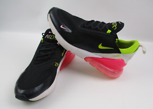 Nike Air Max 270 Women’s Black/Cyber Pink Running Shoes (CI5770 001) - Size 9.5