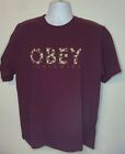 Obey Short Sleeve T Shirt Mens XL