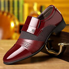 Men's Loafers Slip on Dress Shoes Wedding Casual Business Shoes