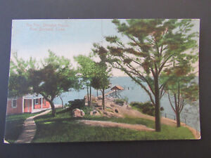 Pine Orchard Connecticut The Pier Sheldon House C1910 Postcard New Haven County