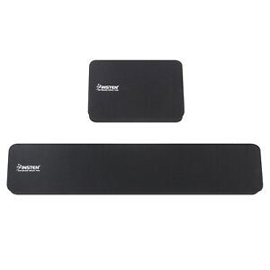 Ergonomic Mouse & Keyboard Wrist Rest Anti Slip Pad Support Cushion Set, Black M
