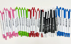 50 BIC Clic Stic Ballpoint Pens 1.0mm Medium Point Multi-Color Pen Lot NEW