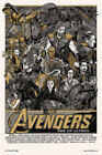 Avengers Age of Ultron Variant Poster Art Screen Print Artist: Tyler Stout 24x36
