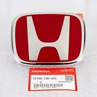 GENUINE STYLE FRONT RED 75700TGHA01 EMBLEM CIVIC TYPE R FK8 2017-2021 (For: Honda)