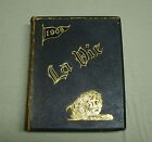 1908 PENN STATE COLLEGE YEARBOOK LA VIE (for 1906 -1907) w/ All-American Dunn