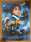 Original Harry Potter AND THE PHILOSOPHER'S STONE MOVIE POSTER 2001 27X40 S/S