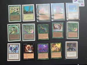 MAGIC THE GATHERING Cards • Lot Of 15 Mixed Editions See Pics.