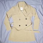 Abercrombie & Fitch Women’s Tan Trench Coat size Med MSRP $140