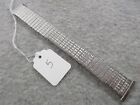 VINTAGE WATCH BAND STRAP STAINLESS STEEL USA 18MM USED VERY GOOD  15 MM WIDE