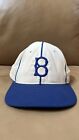 Brooklyn Dodgers Fitted Baseball Cap Hat 80s Vintage