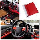 3D Red Carbon Fiber Car Interior Panel Protector Sticker Accessories DIY Durable (For: Toyota Hilux)
