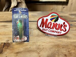 Vintage Tom Mann’s Baby 1 Minus Color CGBB Bass Fishing Lure