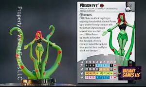 DC Heroclix Poison Ivy #045 w/ Card Notorious Set