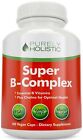 Vitamin B Complex - 8 Super B Vits 180 Capsules with Choline & Inositol US Made