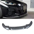 For 2021-2024 BMW 4 Series G26 M440i i4 M50 Gran Coupe Front Lip Carbon Print