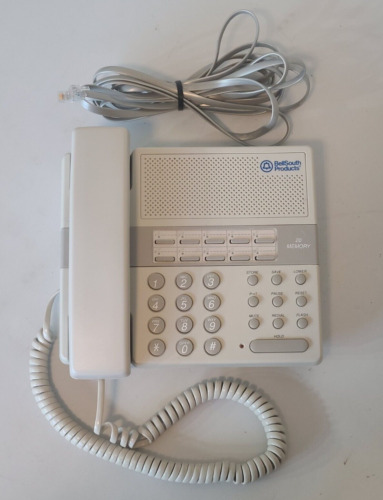 Vintage BellSouth Products 222 Home/Office Telephone w/ Cords VERY CLEAN
