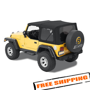 Bestop 79841-17 Matte Black Twill Replace-A-Top for 1997-2006 Jeep Wrangler TJ (For: Jeep Wrangler)