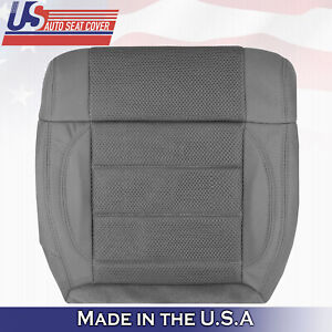 2007 Jeep Wrangler Driver Side Bottom Replacement Cloth Seat Cover Gray (For: Jeep)