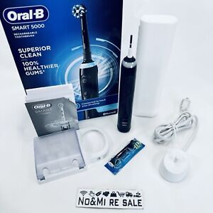 Oral-B Pro 5000 Smartseries Power Rechargeable Electric Toothbrush, Black - USED