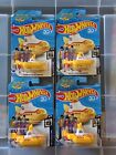 Hot Wheels Screen Time 6/10 The Beatles Yellow Submarine 50th card - 2017 Lot X4
